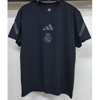 Real Madrid Algodón camiseta-Black